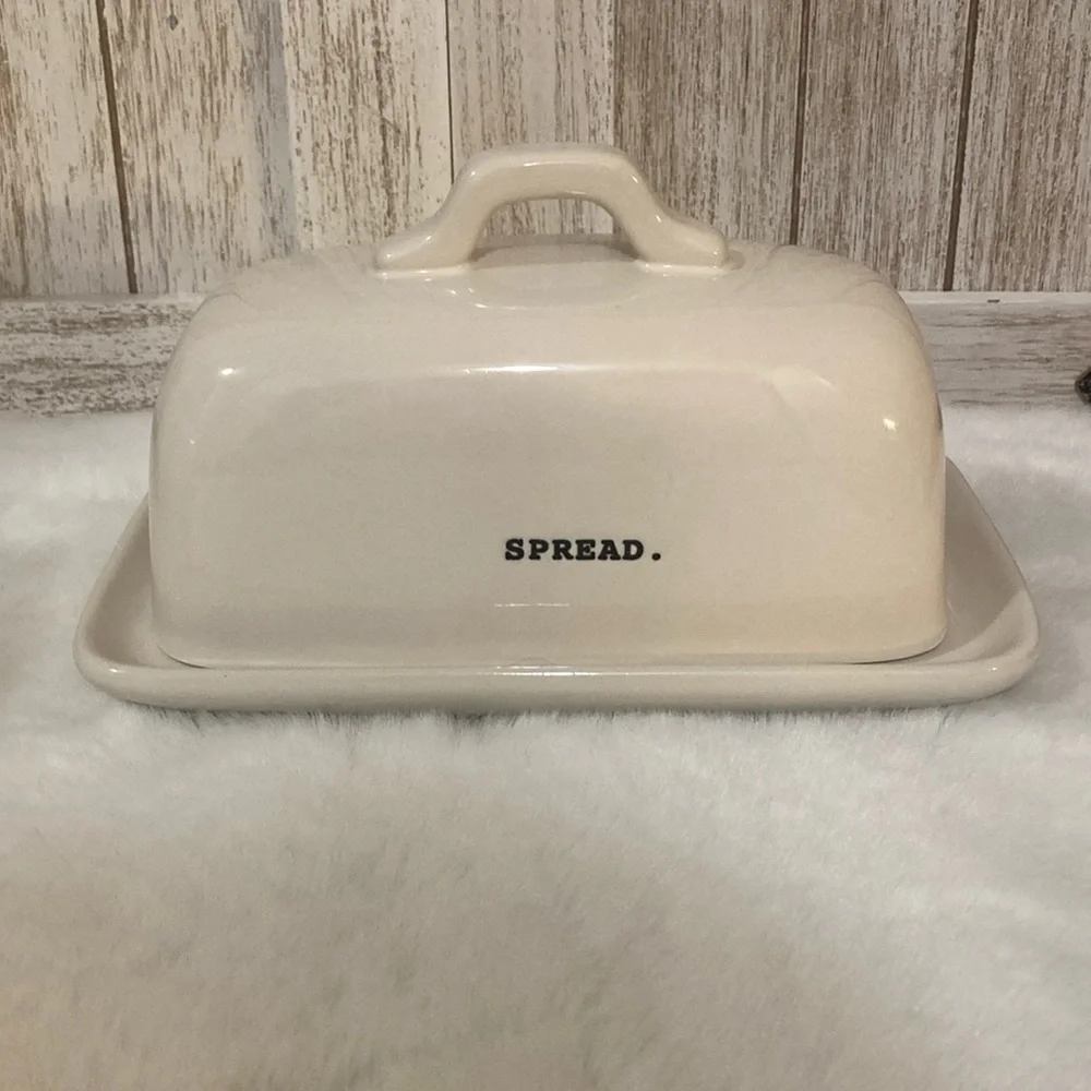Rae Dunn Spread Butter Dish